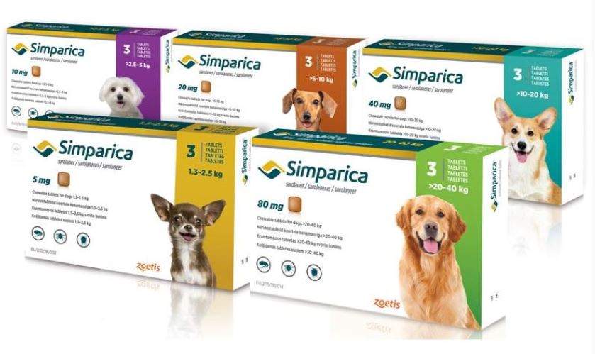 Simparica 3 pack new arrivals