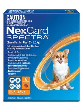 Nexgard Spectra For Dogs – Paradise Petstore